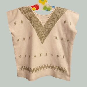 Handwoven Modern Huipil from Carranza, Chiapas Mexico by Sna Jolobil